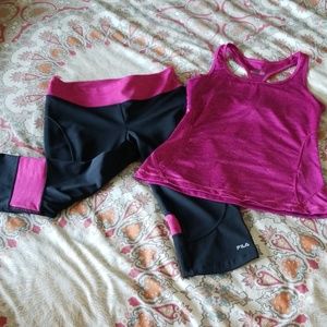 Fila workout set